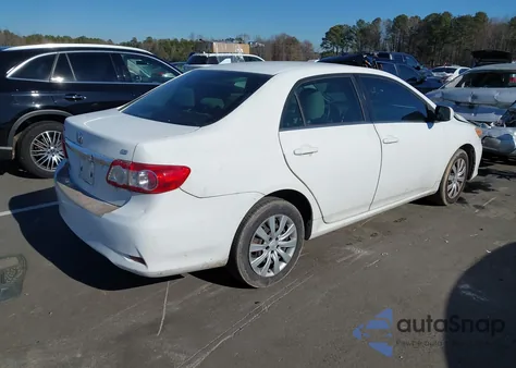 2013 Toyota Corolla Le z USA, uszkodzony, nr VIN 2T1BU4EE7DC940364